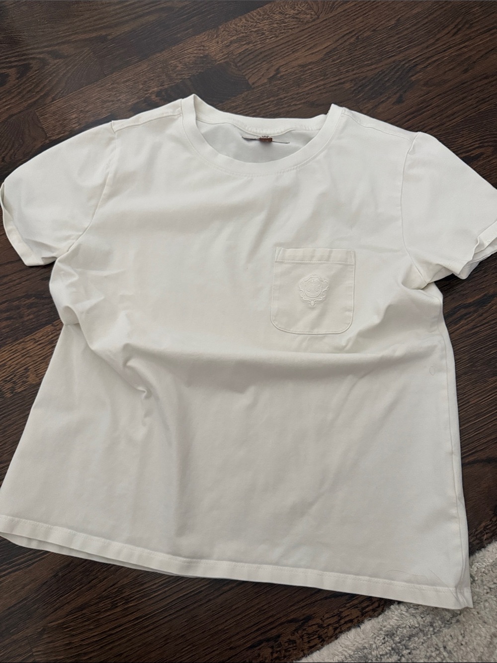 King Ranch White Pocket T-Shirt